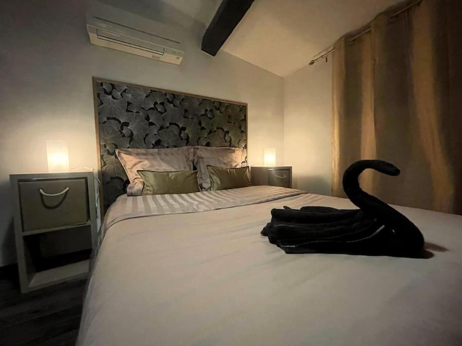 Charme Urbain Sous Les Toits-Terrasse/Clim/Parking Apartment Beziers Bagian luar foto